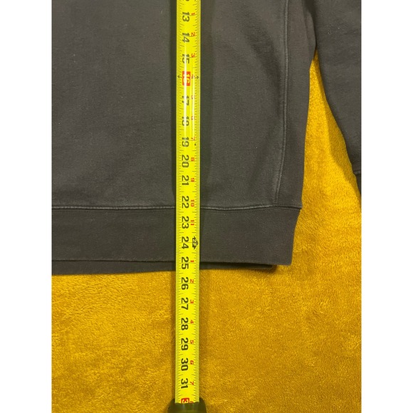 VNTG Eddie Bauer Mens Sweatshirt Crew Neck Pullover Size Medium Navy Blue 1920 - Picture 10 of 11